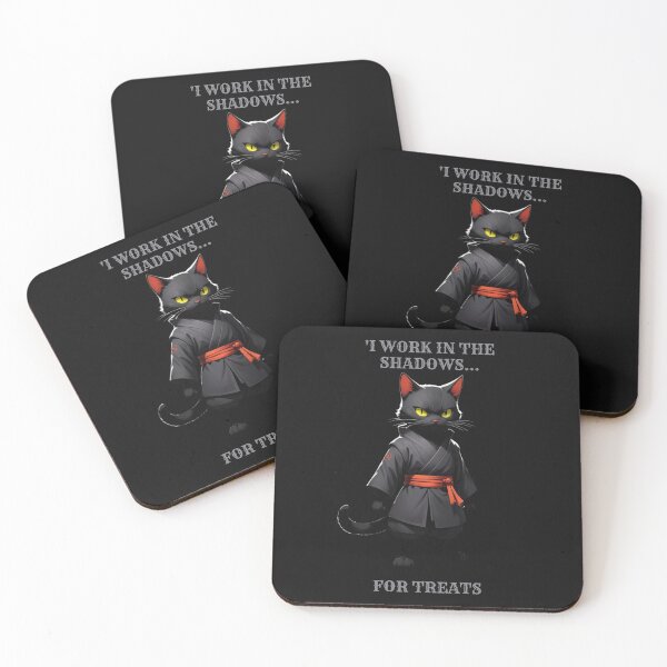 Item preview, cat lover - I WORK IN THE SHADOWS… designed and sold by Fantasy-Vibes.