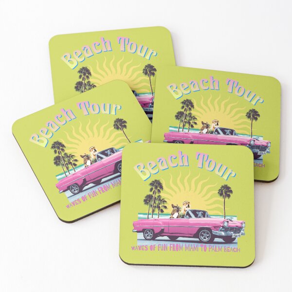 Item preview, Beach Tour Miami designed and sold by Pixel-Lair.