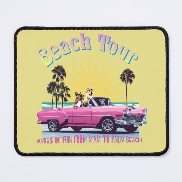 Item preview, Beach Tour Miami designed and sold by Pixel-Lair.