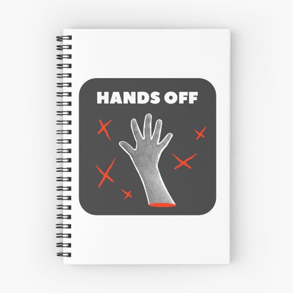 Item preview, Hands Off, Do not touch designed and sold by CHERRY--SHOP.