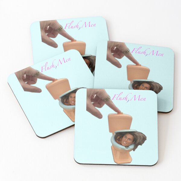 Item preview, Flush, Men - Feminist design, just kidding, of course designed and sold by Knautschibert.