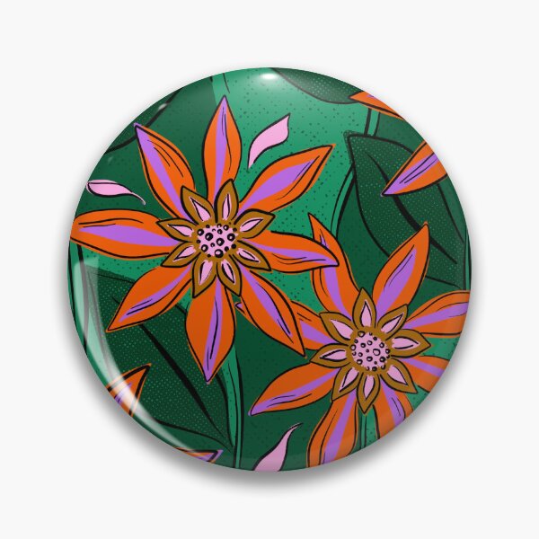 Item preview, Bold modern abstract floral designed and sold by Designsbyluzia.