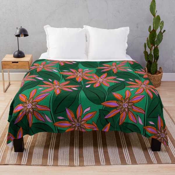 Item preview, Bold modern abstract floral designed and sold by Designsbyluzia.