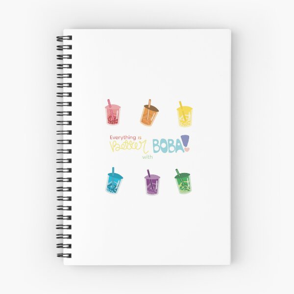 Item preview, Everything is better with Rainbow boba  designed and sold by PeakDesignByMeg.