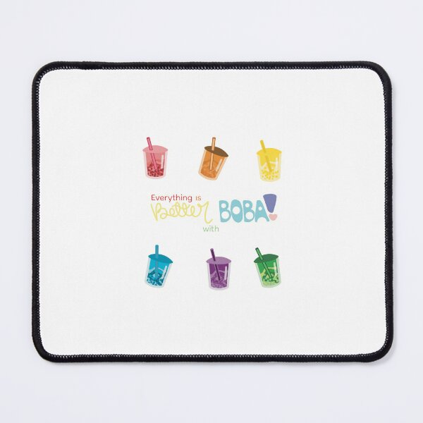Item preview, Everything is better with Rainbow boba  designed and sold by PeakDesignByMeg.
