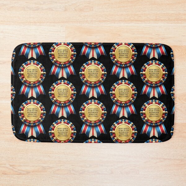 Item preview, RIBBON:  Most Likely To Be In The Bathroom When The Bill Comes - funny awards achievements food designed and sold by DesignsFromTW-S.