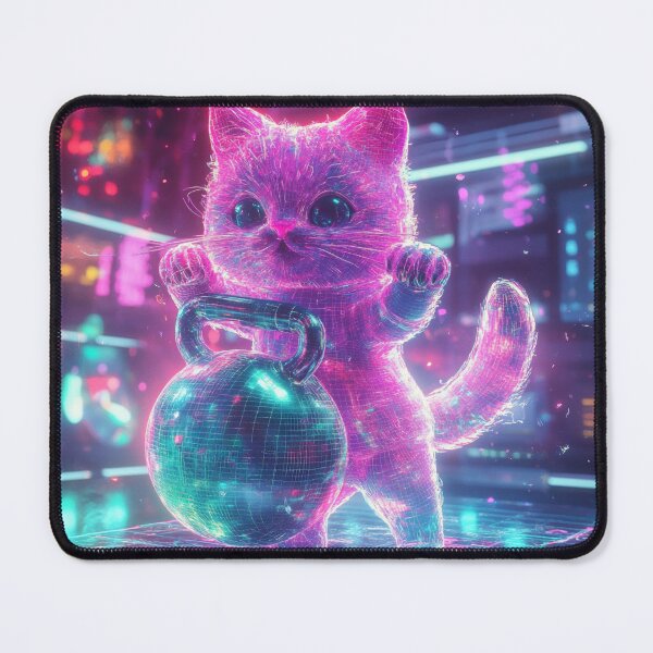 Item preview, Cyber Purrformance designed and sold by ArtPetrenko90.