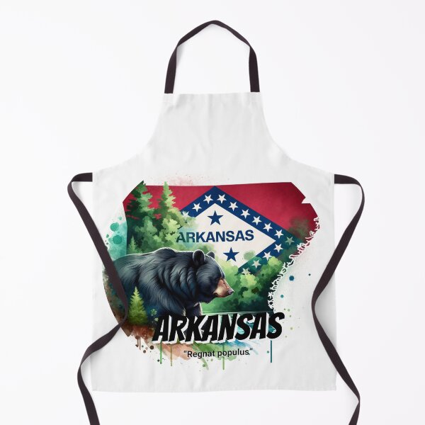 Item preview, Arkansas — Strength in Stillness | Black Bear |State Animal watercolor Art designed and sold by MTeesGA.