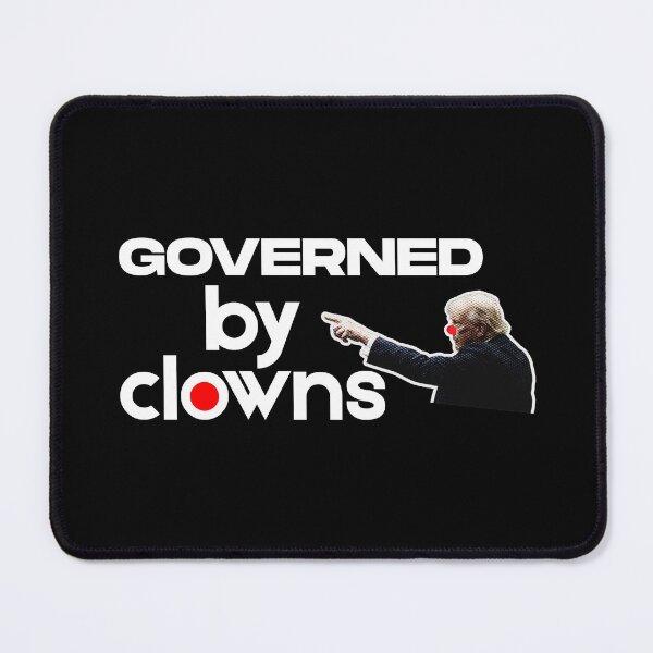 Item preview, Governed by clowns (dark background) designed and sold by JanuaryLady.