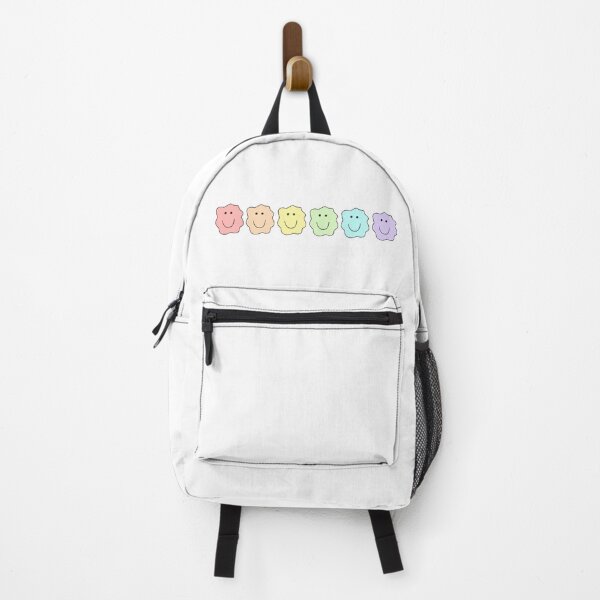 Item preview, rainbow squiggle smile designed and sold by chickflickcomfort.