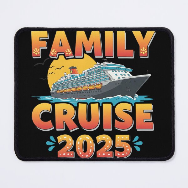 Item preview, Family Cruise 2025 | Fun and Relaxing Vacation-Inspired Graphic designed and sold by Tw1nsAIArt.