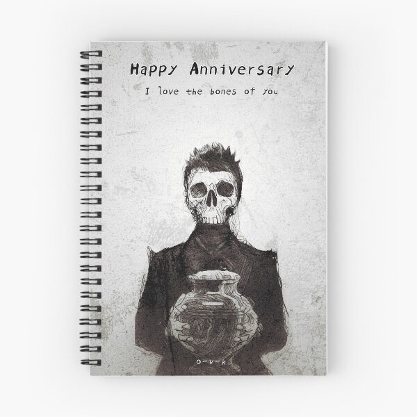 Item preview, Happy Anniversary I love the bones of you designed and sold by owen-von-korg.