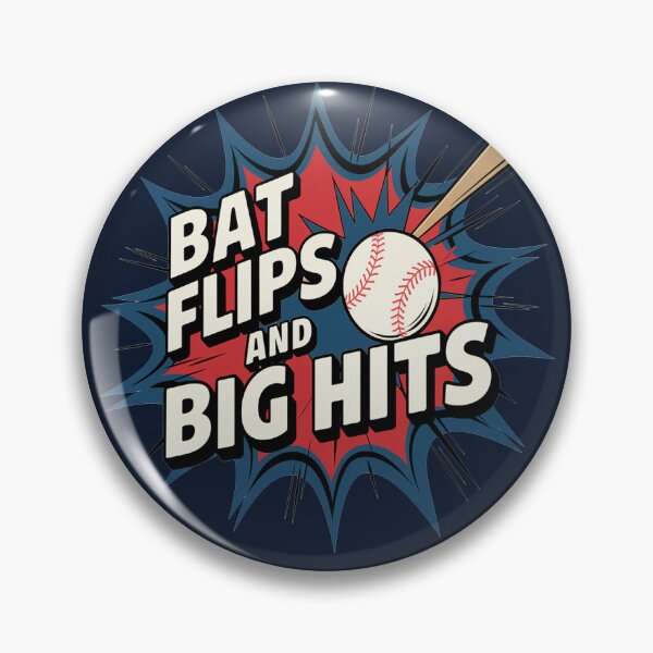 Item preview, Baseball Lovers Bat Flips and Big Hits Baseball Season designed and sold by tamdevo1.