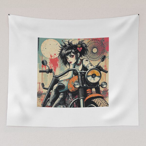 Item preview, Punk biker  designed and sold by Terry Collett.