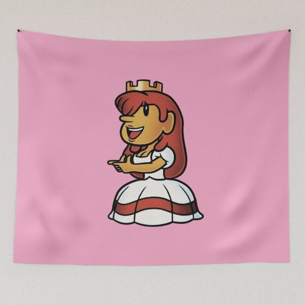 Item preview, princess peach but she looks like her NES sprite designed and sold by Raven Shadow.