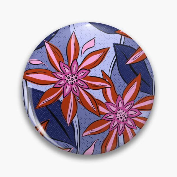 Item preview, Bold modern abstract floral designed and sold by Designsbyluzia.