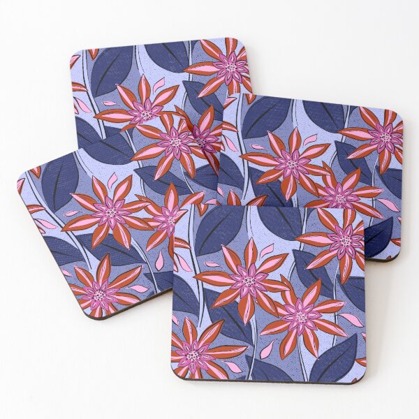 Item preview, Bold modern abstract floral designed and sold by Designsbyluzia.