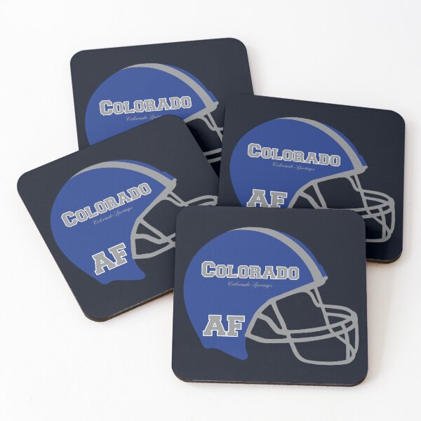 Item preview, Colorado Springs Colorado CO Football Helmet  designed and sold by Lartheviking.