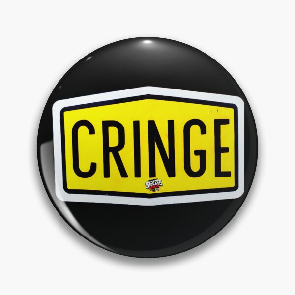 Item preview, Yellow Cringe Text Sign  designed and sold by SteezeeStore.