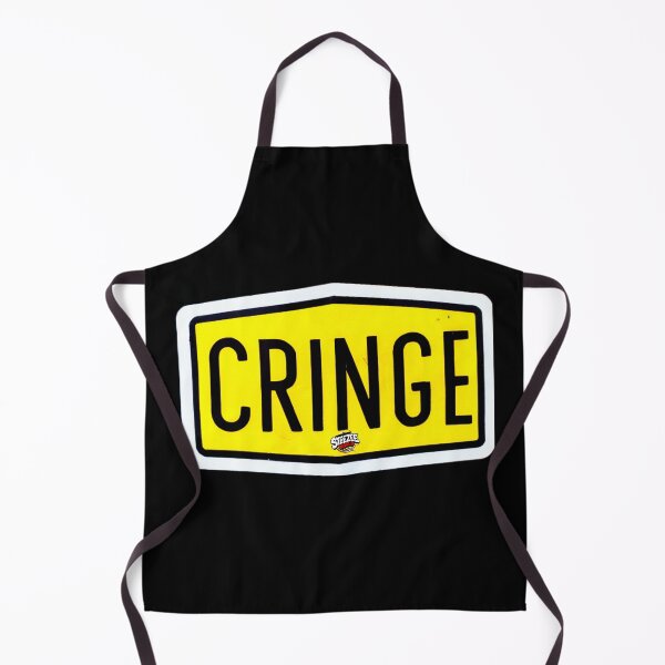 Item preview, Yellow Cringe Text Sign designed and sold by SteezeeStore.