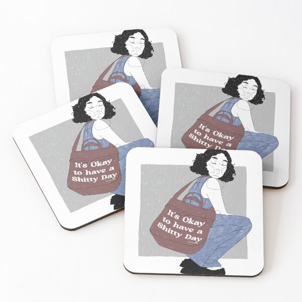 Item preview, Its okay to have a shitty day designed and sold by Emma Brondi.