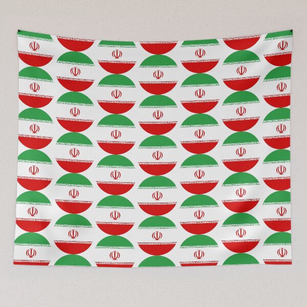 Item preview, Iran | Iranian Flag Round designed and sold by flagstickers.