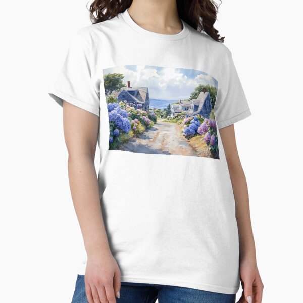 Item preview, Cape Cod Coastal Townscape designed and sold by daila70.