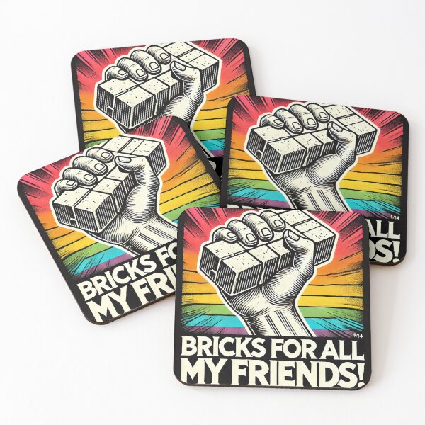 Item preview, Masculine Bricks for all my friends! designed and sold by Bonehead122.