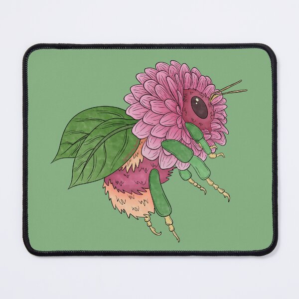 Item preview, Zinniabee - Bumblebee and Zinnia Animal-Flower designed and sold by Marguerite Artistry.