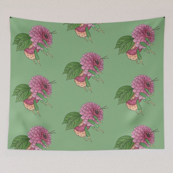 Item preview, Zinniabee - Bumblebee and Zinnia Animal-Flower designed and sold by Marguerite Artistry.