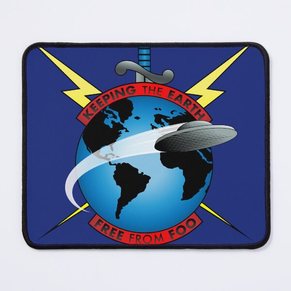 Item preview, Insignia "Keeping the Earth Free from Foo" designed and sold by MunkeeWear.