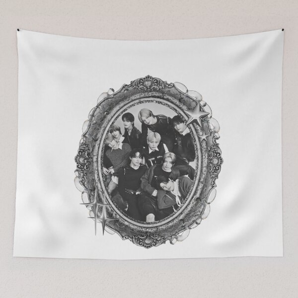 Item preview, &Team Design Black & White Vintage Mirror designed and sold by HELL0WBELLO.
