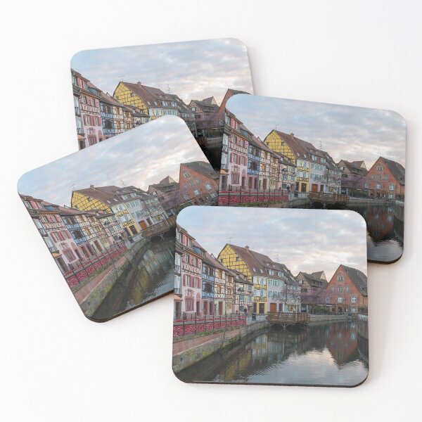 Item preview, Sunset in Colmar Little Venice designed and sold by pietrofoto.