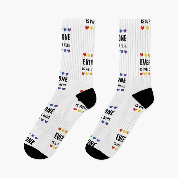 Item preview, Everyone Is Welcome Here - LGBT  designed and sold by Inspirationmotivation.