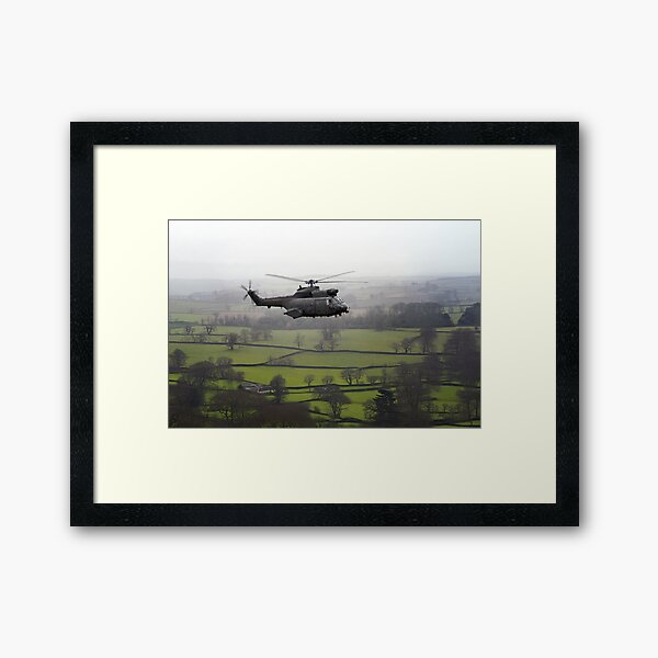 Vista previa del artículo con la obra «Retiro del Puma de la RAF», diseñado y vendido por Airpower Art.