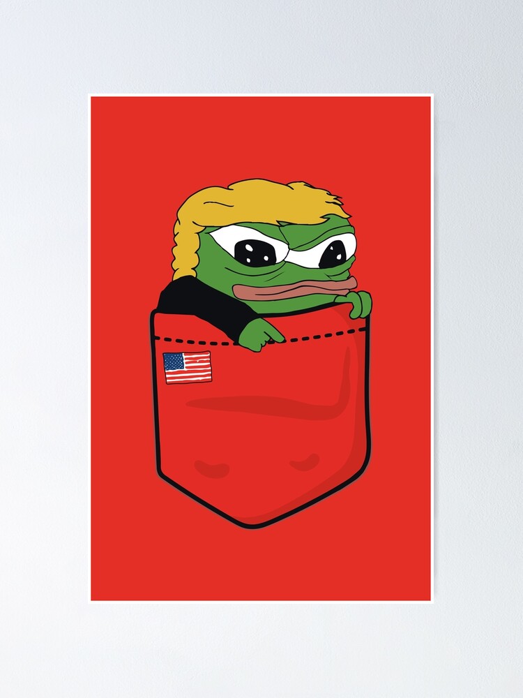 Trump Pepe Posters for Sale