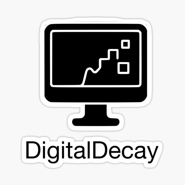 Artikel-Vorschau von DigitalDecay-Symbol, designt und verkauft von blackmonolith.
