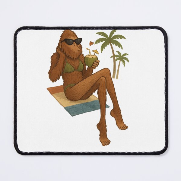 Item preview, Sassy Squatch -Beach Vibes designed and sold by TimTurtle.