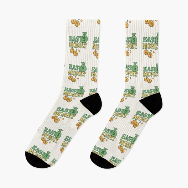 Item preview, Easy Money – Retro Typography Wealth Vibes designed and sold by Bratak.