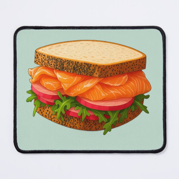 Item preview, Smoked Salmon Sandwich designed and sold by sakurashorty.