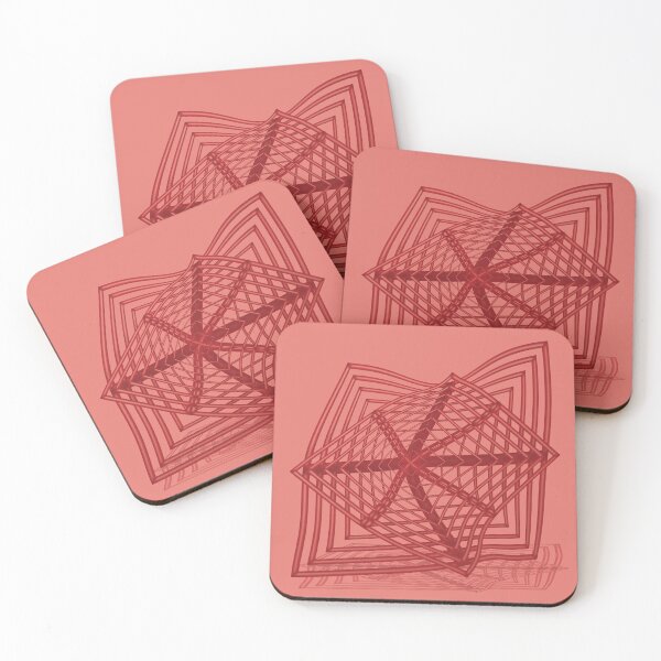 Item preview, Curved geometric image from square frames designed and sold by Cherevan.