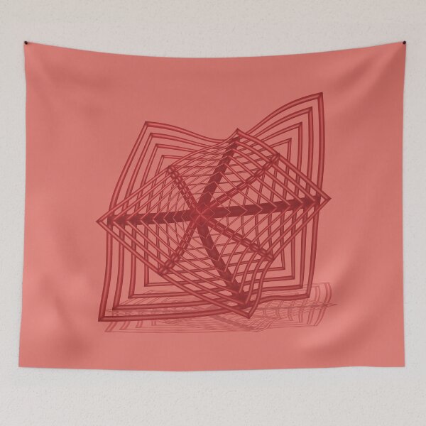 Item preview, Curved geometric image from square frames designed and sold by Cherevan.