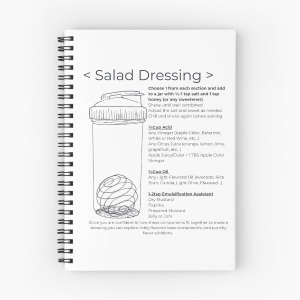 Item preview, Salad Dressing Recipe  designed and sold by crankymachines.