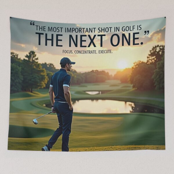Item preview, Inspirational Golf Poster  designed and sold by nhk999.