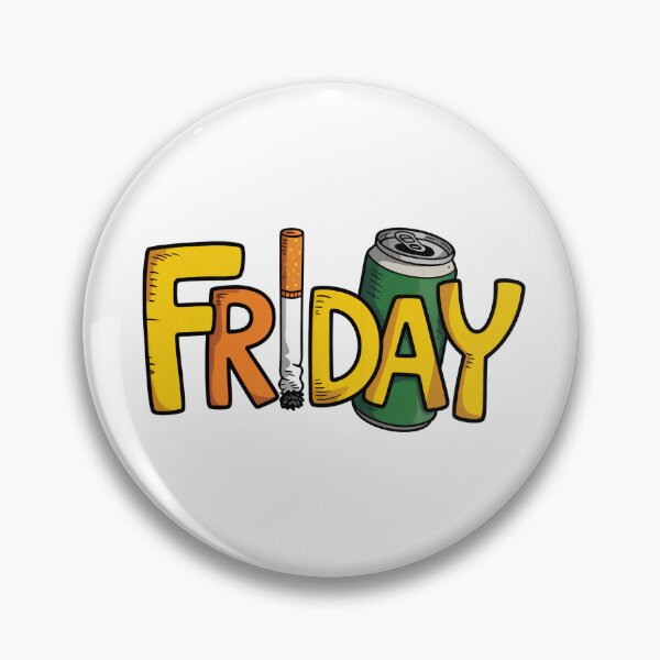 Item preview, Funny Friday Beer Can and Cigarette Party Design designed and sold by Trend Pixel Co..