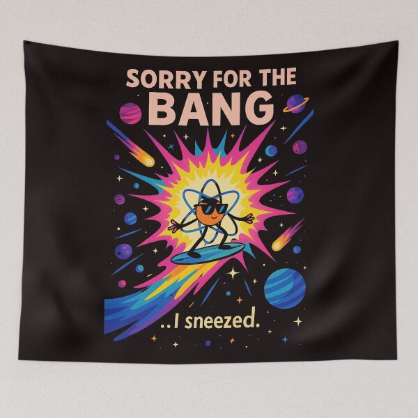Item preview, Big Bang Sneeze: Cosmic Chaos designed and sold by PosiPrints.