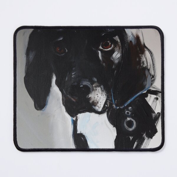 Item preview, Black Dog Portrait Art designed and sold by Adam Hypki Design.