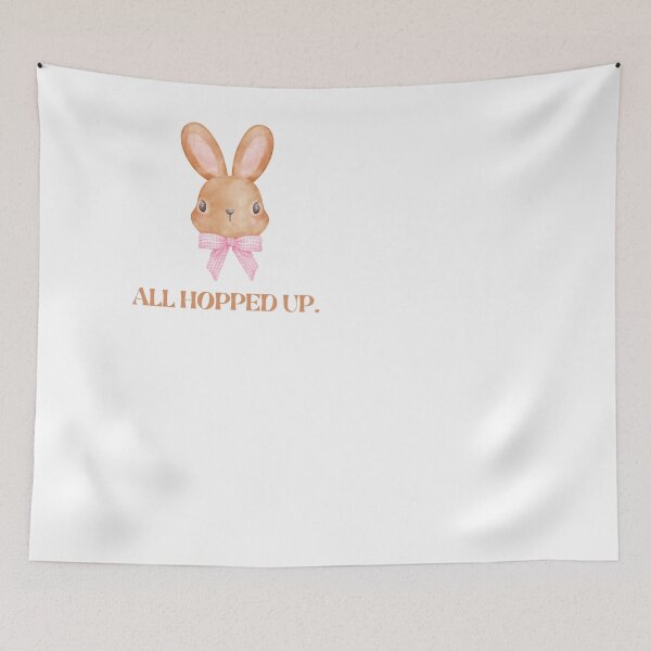 Item preview, All Hopped Up – Cute Watercolor Bunny Easter Design designed and sold by ELLIE COLE CO..