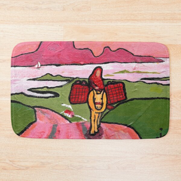 Item preview, "Young girl collecting turf" designed and sold by Echoes of Ireland.