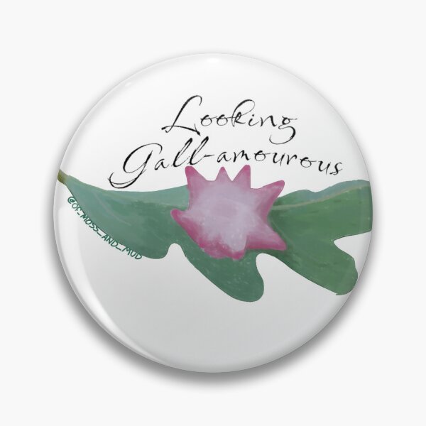 Item preview, Looking Gall-amourous | Gall Wasp Sticker designed and sold by Of-Moss-And-Mud.